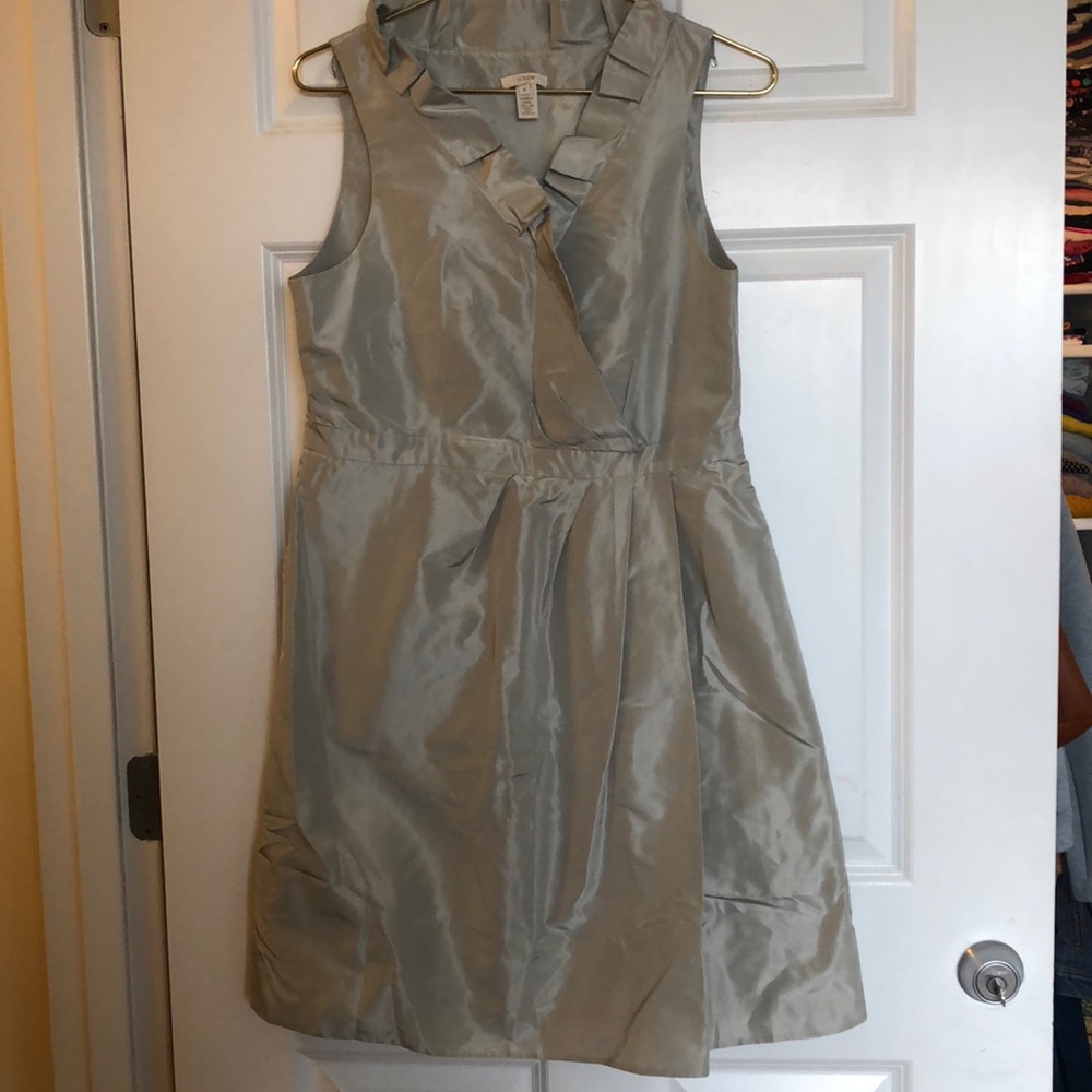 J.Crew Blakely Silk Taffeta Dress